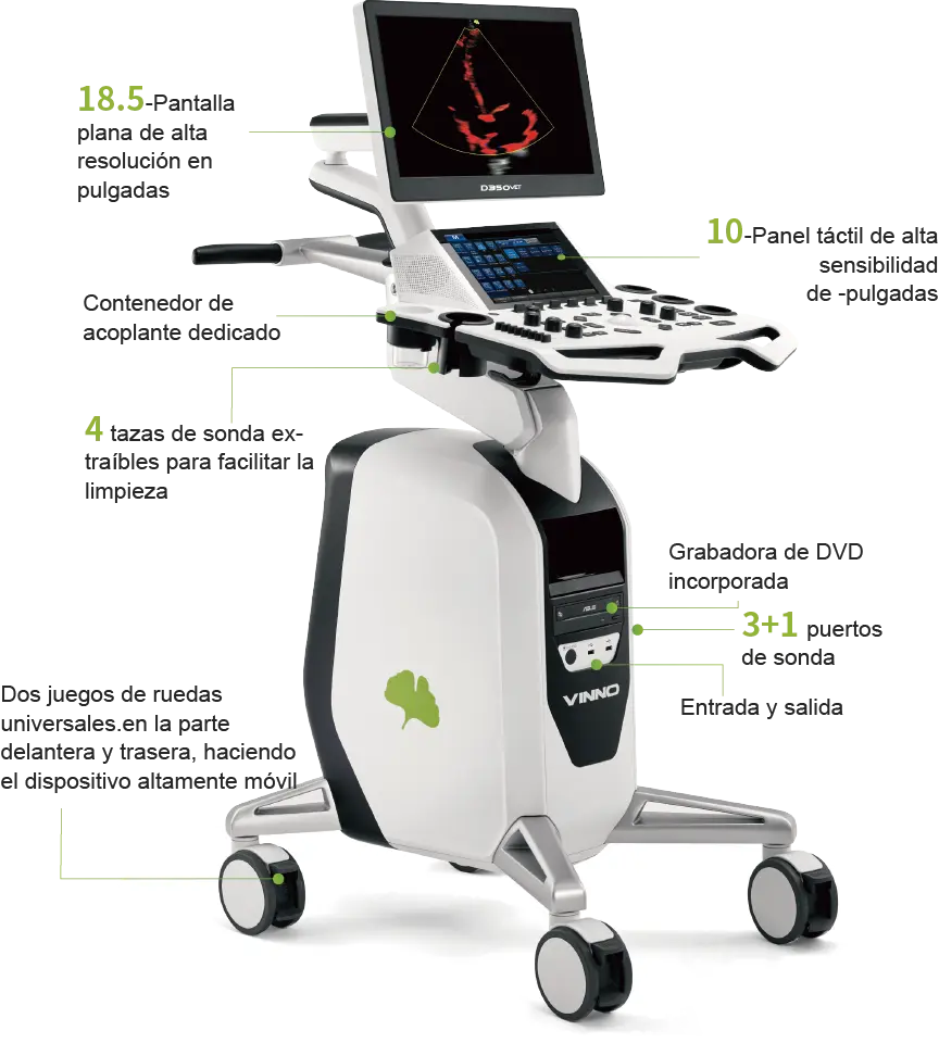 VINNO D350 VET Ultrasound Scanner